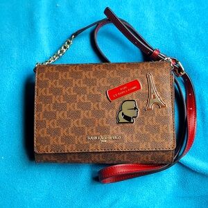 Karl Lagerfeld crossbody purse
